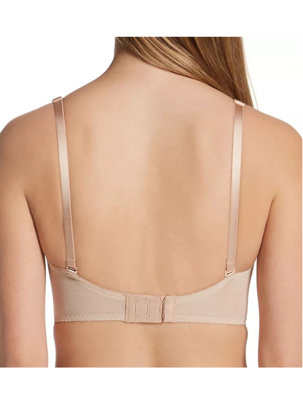 NWT Women's Va Bien-884 Plunge Basque Underwire Bra 36D Beige - Picture 4 of 11